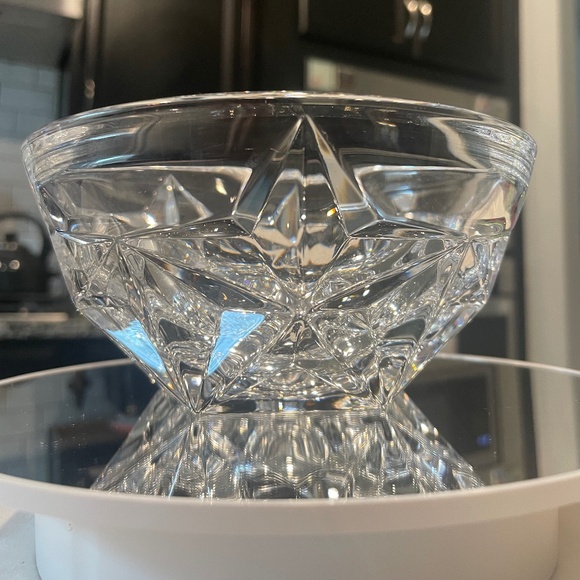 Tiffany & Co. Other - Tiffany & Co. Crystal Rock Cut Star Pattern Bowl, Made In Germany 5 Inch Bowl
